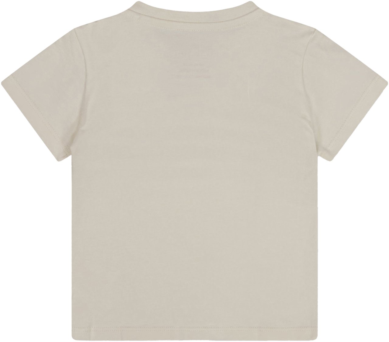 Palm Angels Baby Meisjes T-Shirt In Off White Wit