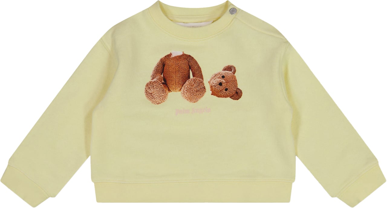 Palm Angels Palm Angels Baby Meisjes Trui In Geel Geel