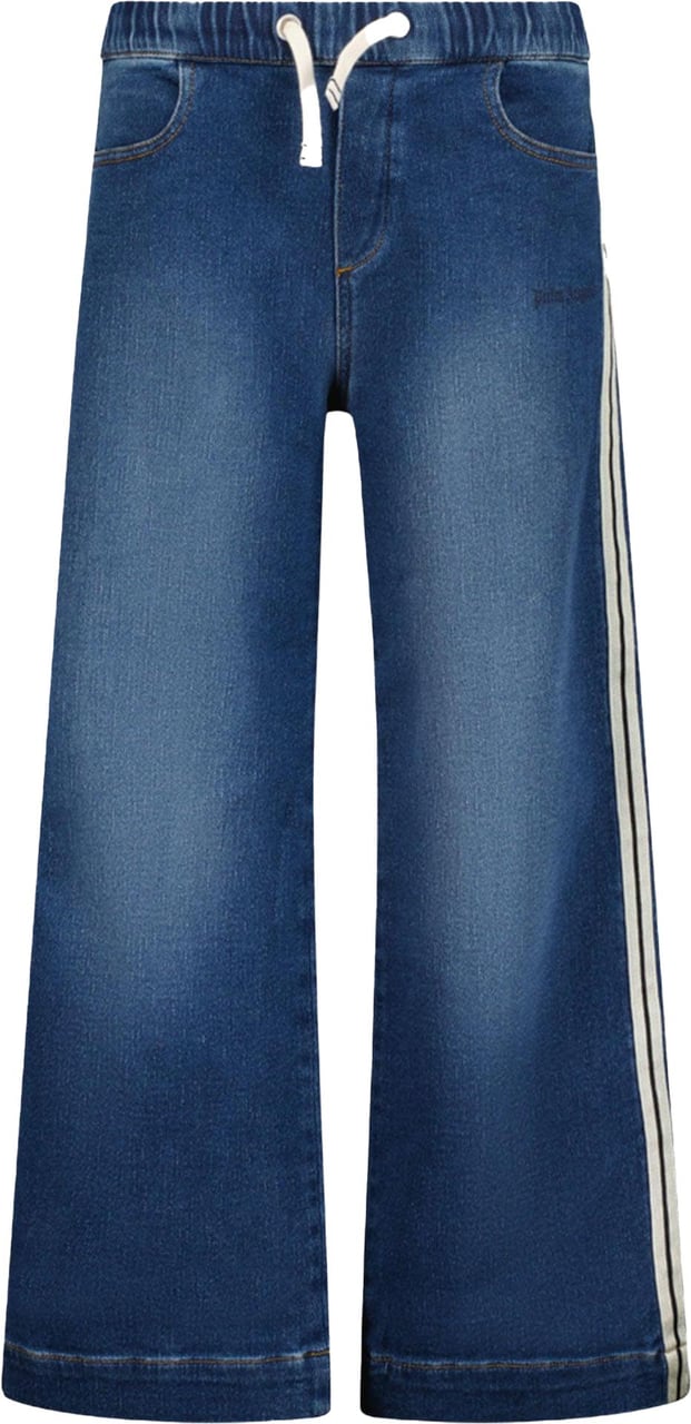 Palm Angels Palm Angels Meisjes Jeans Blauw Blauw