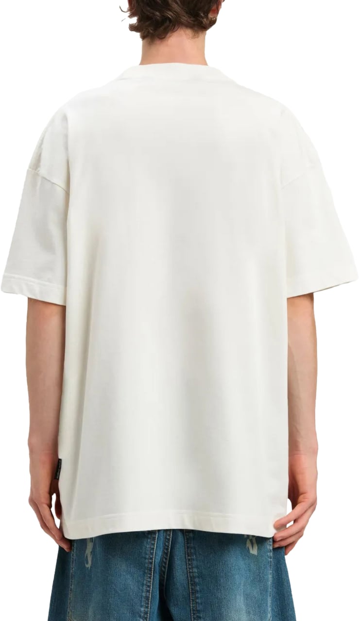 Palm Angels Bear In Mind Logo T-shirt Wit