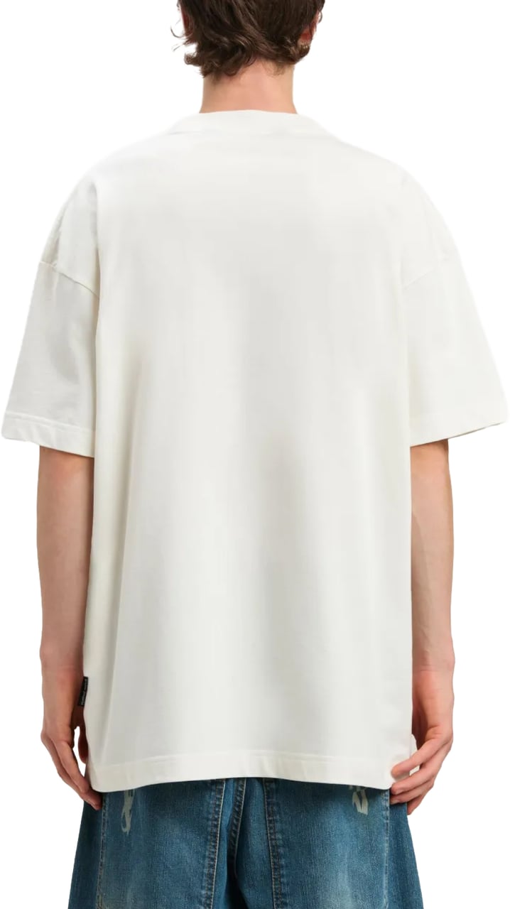 Palm Angels Bear In Mind Logo T-shirt Wit