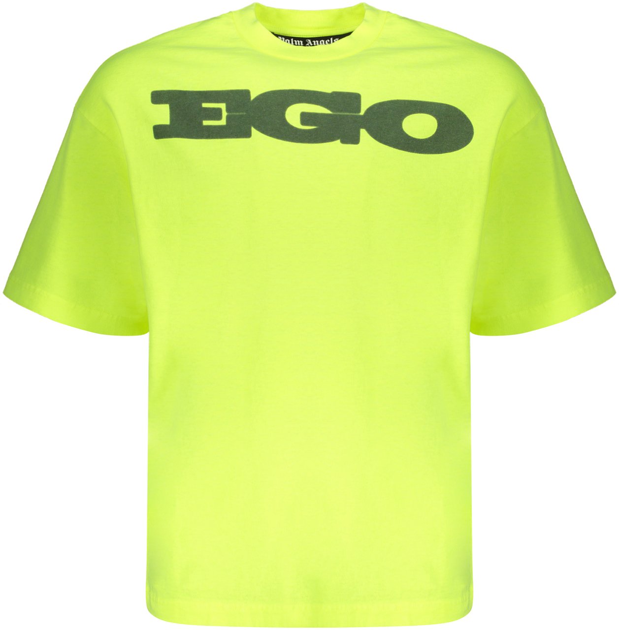 Palm Angels Cotton T-shirt Geel