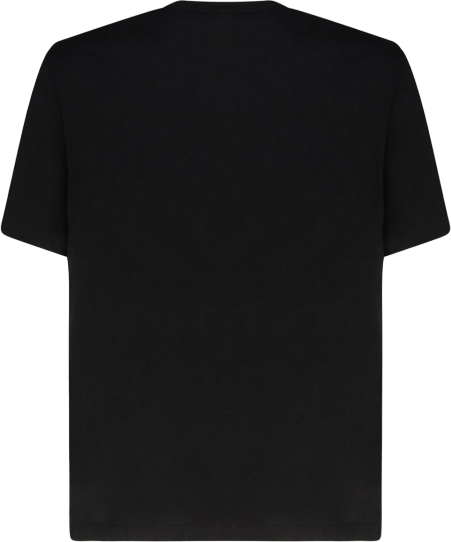 Palm Angels T-shirt girocollo sartoriale nera Zwart