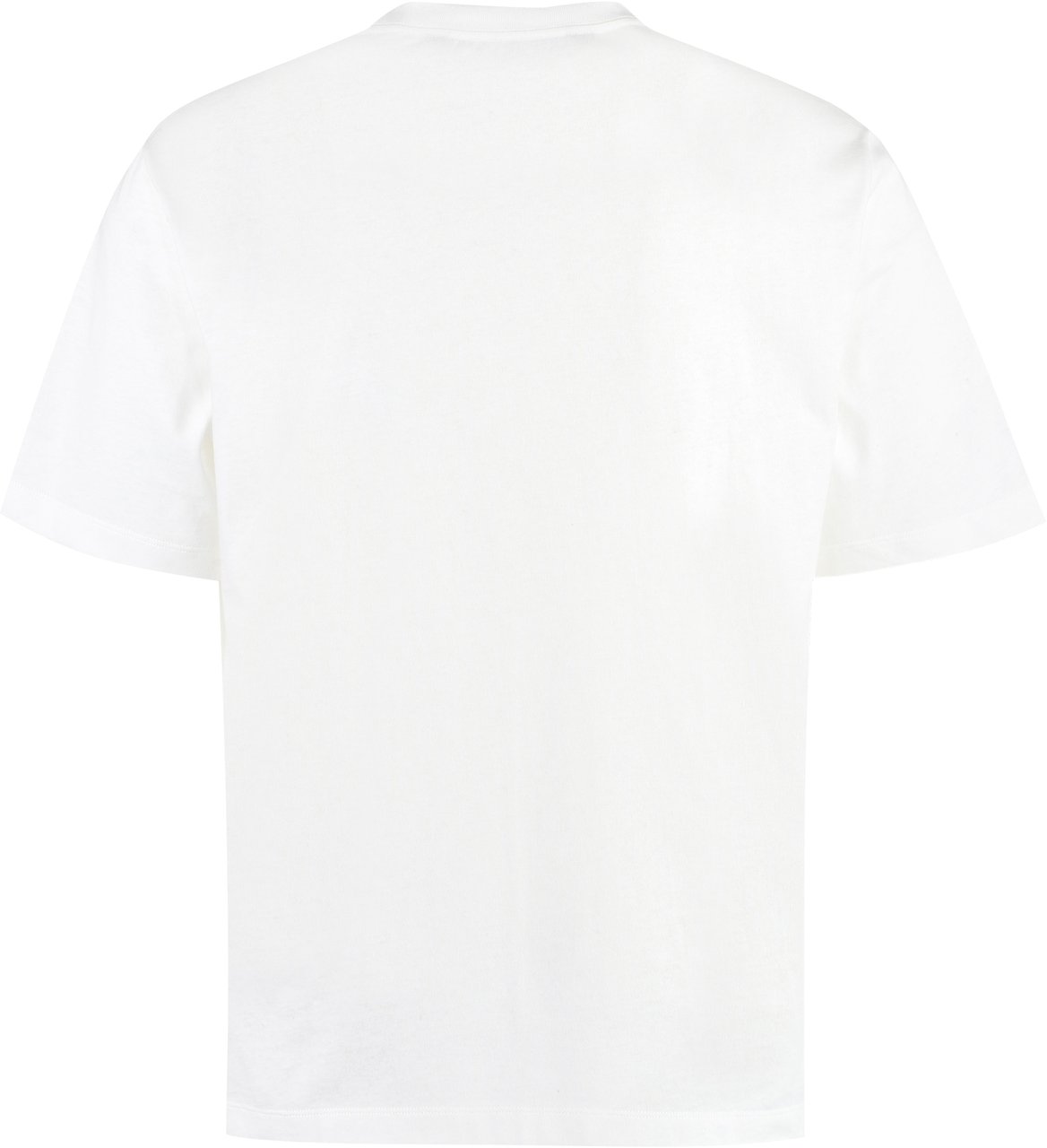 Palm Angels Cotton crew-neck T-shirt Wit