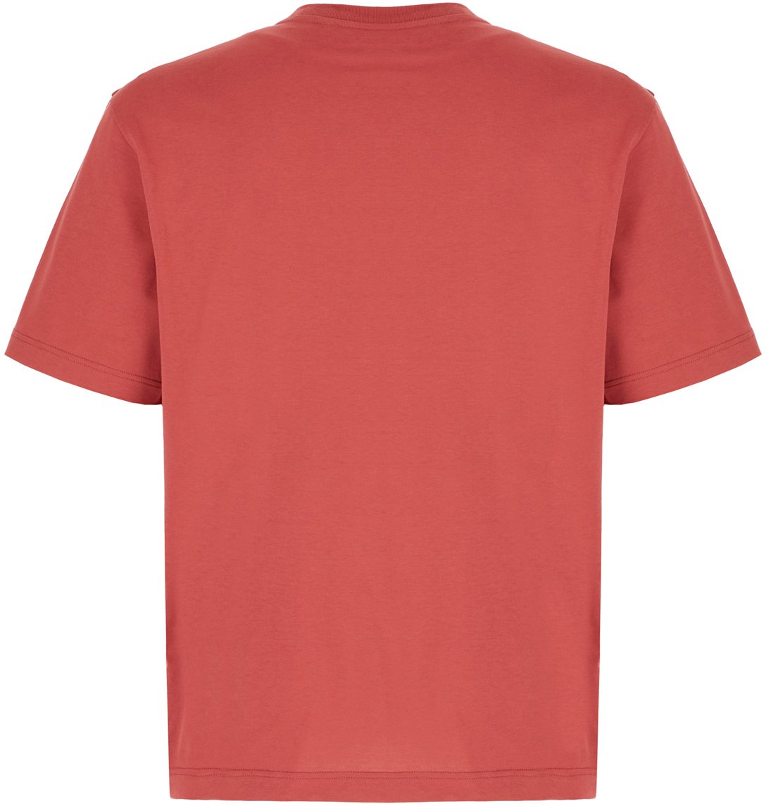 Palm Angels Palm Angels Red cotton oversize t-shirt Rood