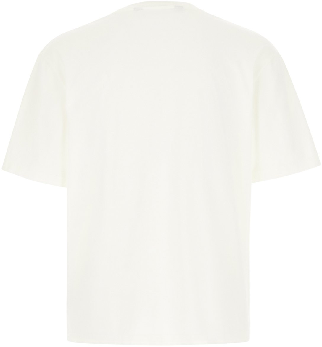 Palm Angels Palm Angels White cotton t-shirt Wit