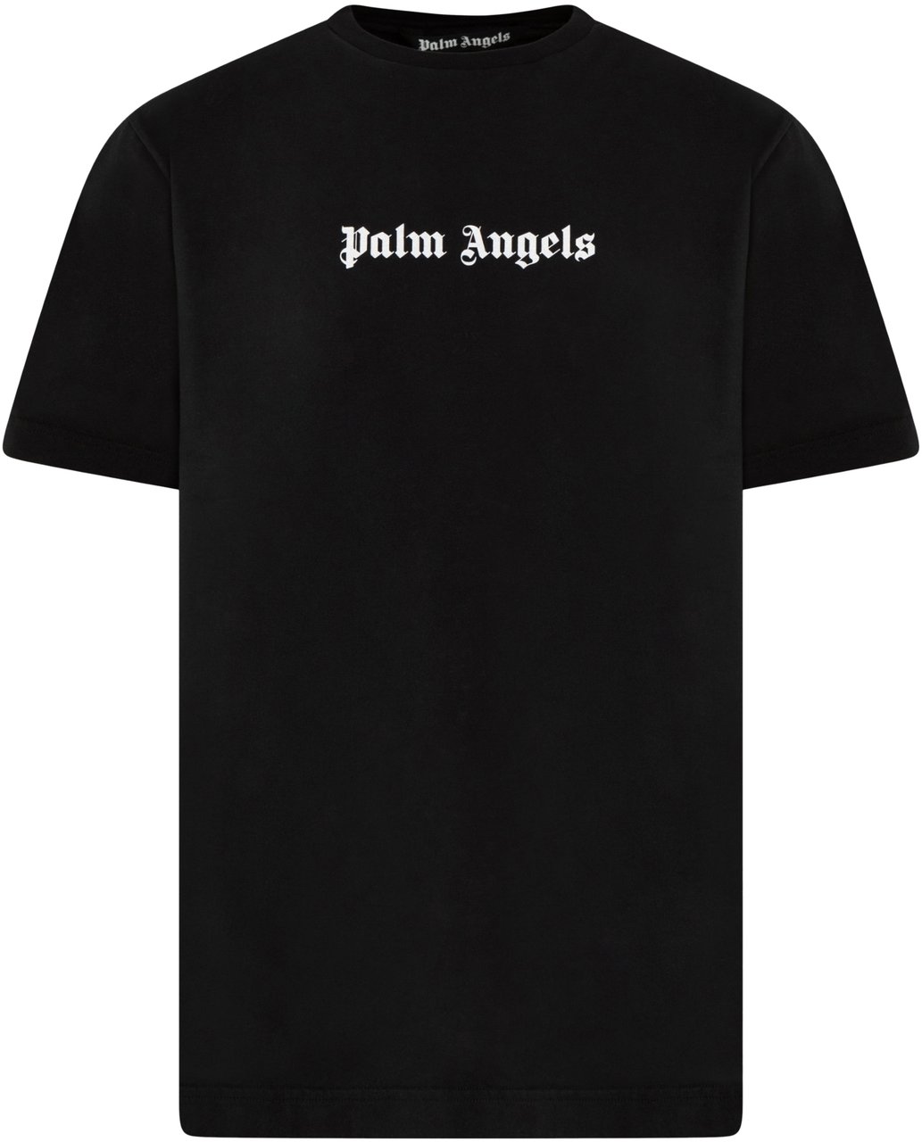 Palm Angels Palm Angels Black cotton t-shirt Zwart