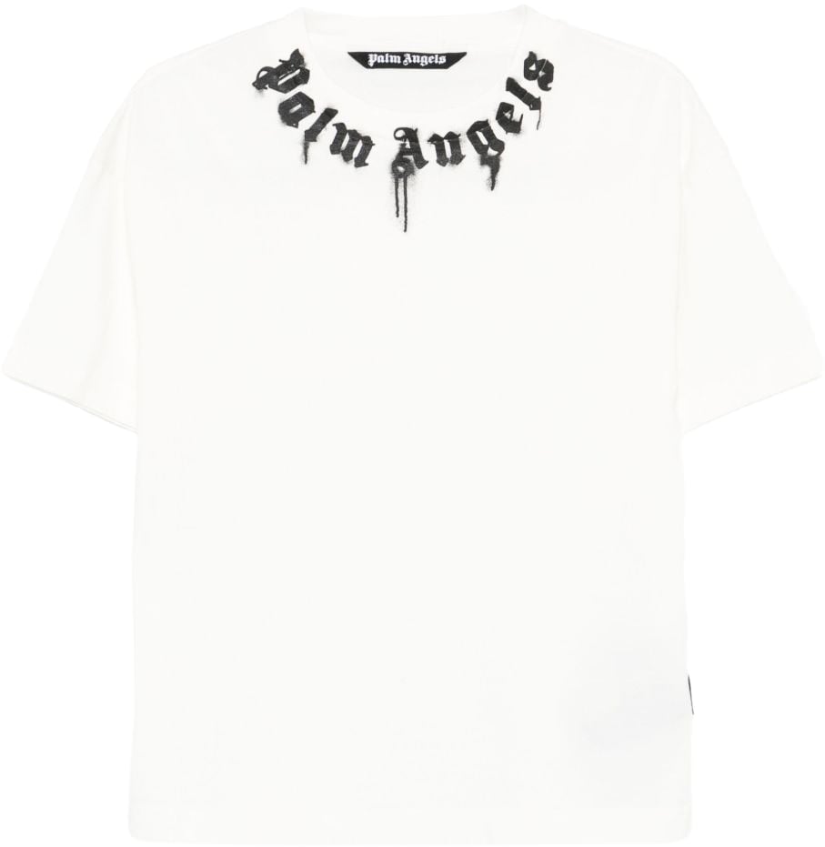 Palm Angels T-Shirts And Polos White Wit