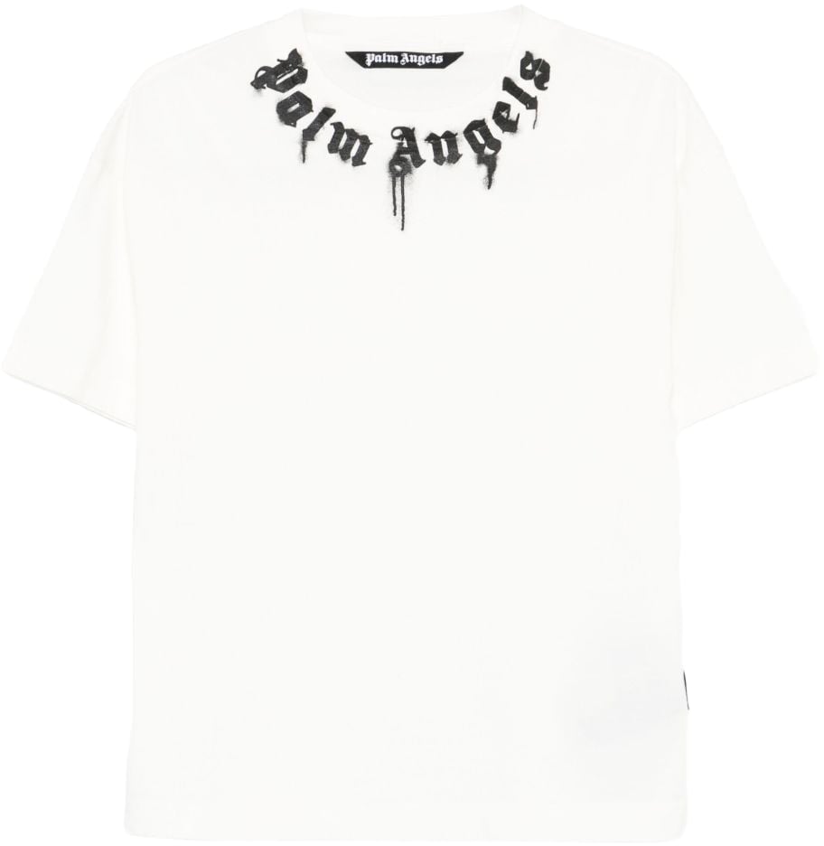 Palm Angels T-Shirts And Polos White Wit
