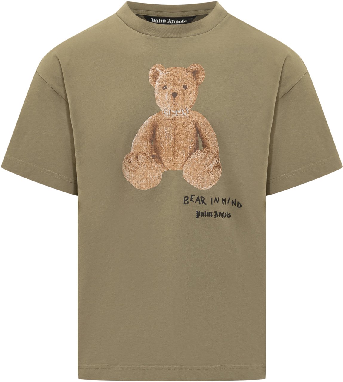 Palm Angels Palm Angels T-Shirt Bear In Mind Groen