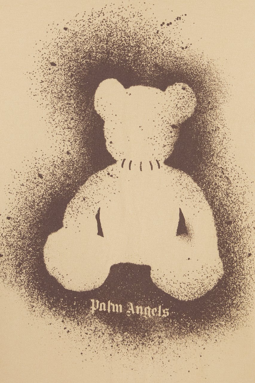 Palm Angels Palm Angels Cappuccino cotton t-shirt Beige