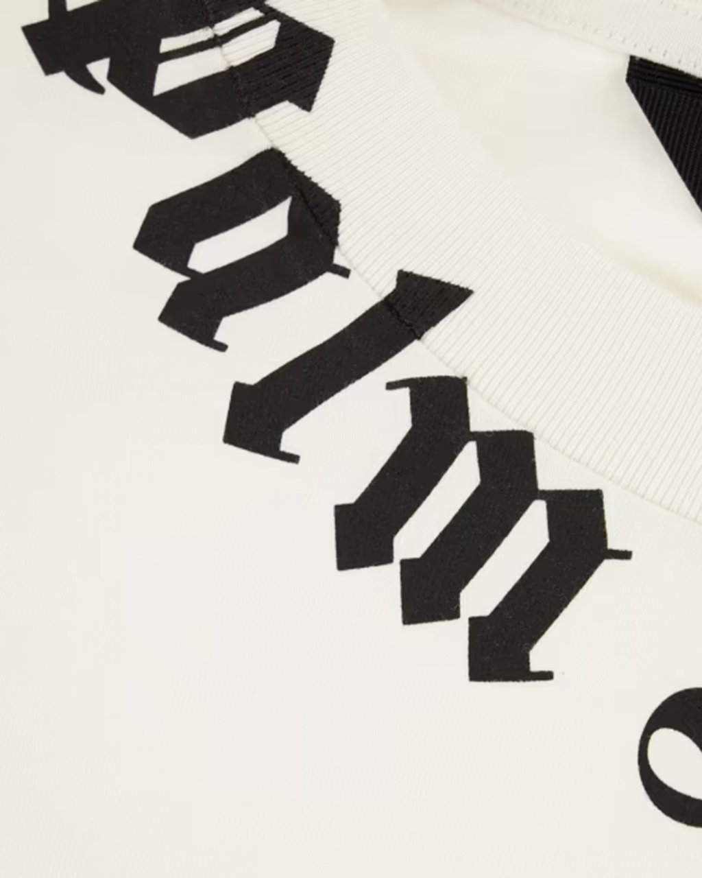 Palm Angels T-Shirts And Polos Off White Black Wit