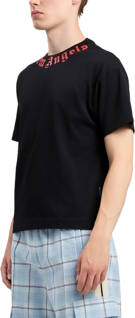 Palm Angels T-Shirts And Polos Black Zwart