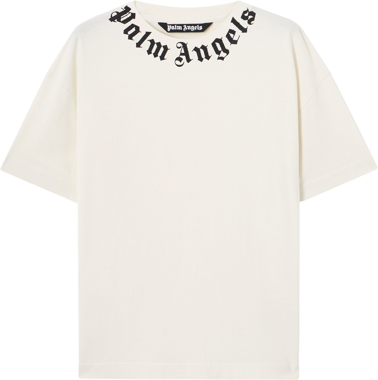Palm Angels T-Shirts And Polos Off White Black Wit
