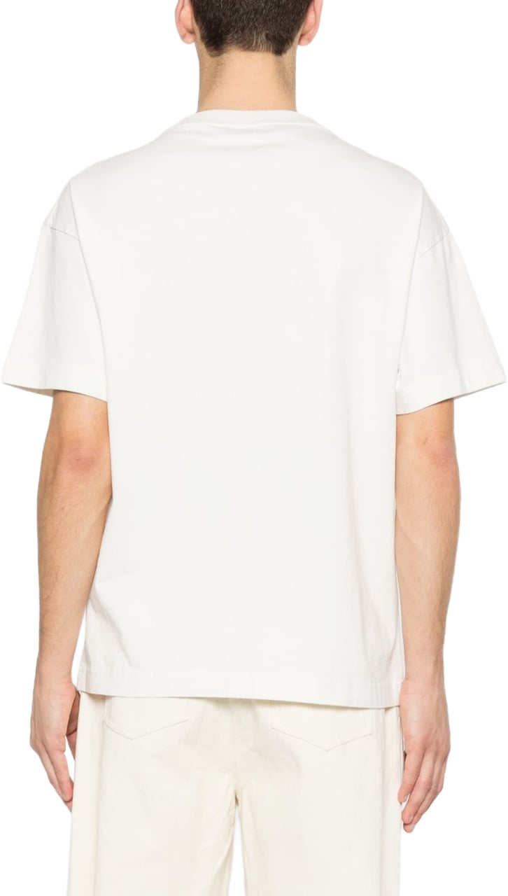 Palm Angels T-Shirts And Polos Bianco Wit