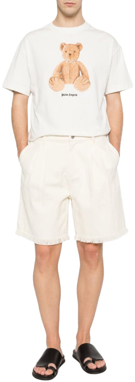 Palm Angels T-Shirts And Polos Bianco Wit