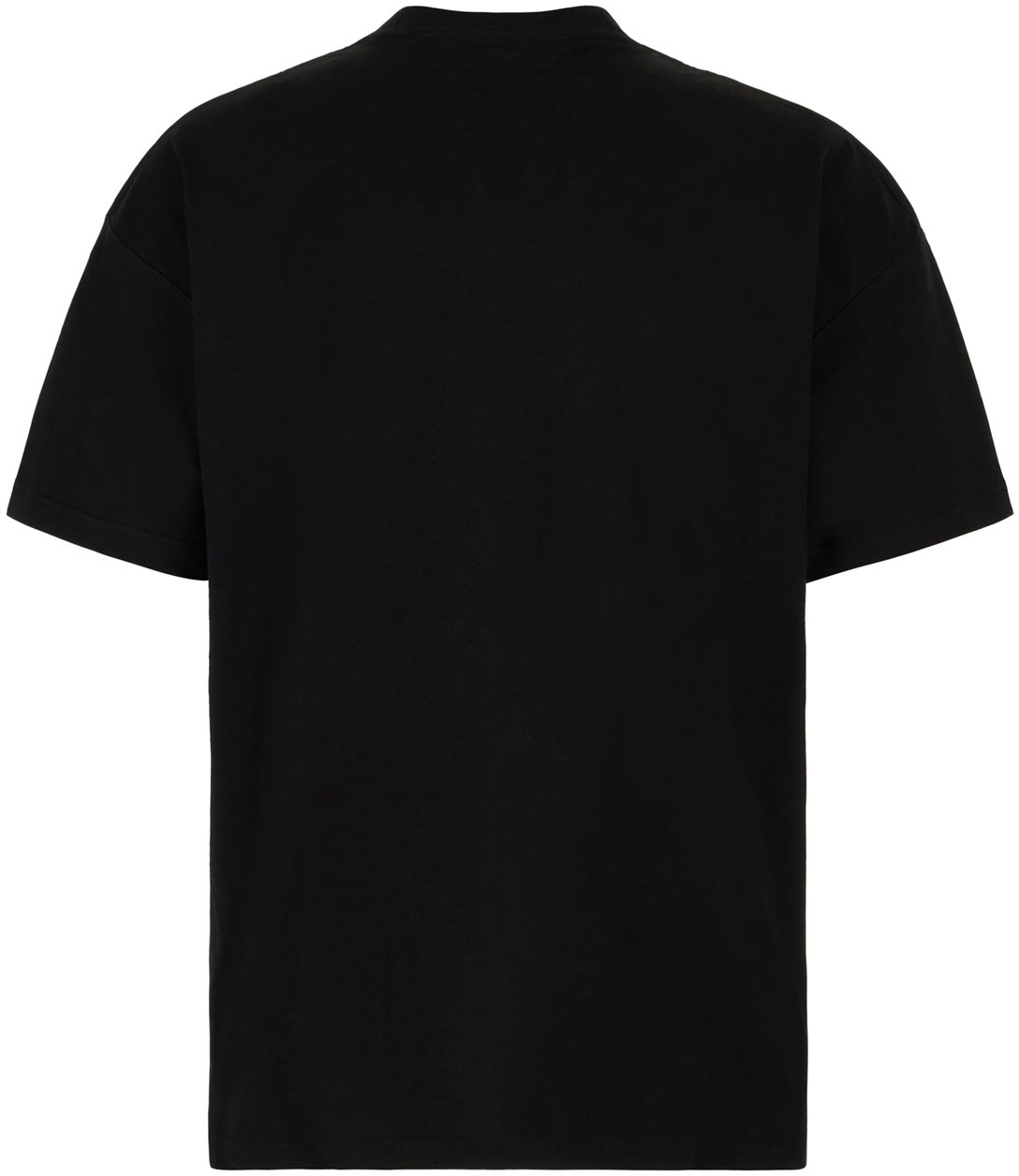 Palm Angels Black cotton t-shirt Zwart