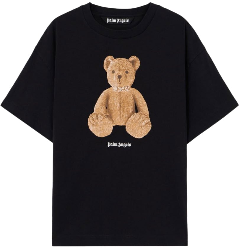 Palm Angels T-Shirts And Polos Black Zwart