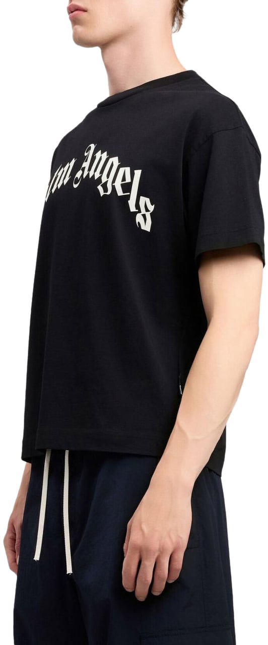 Palm Angels T-Shirts And Polos Black Zwart