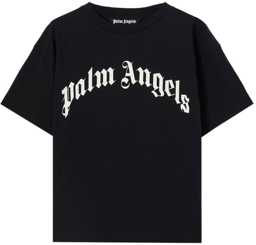 Palm Angels T-Shirts And Polos Black Zwart