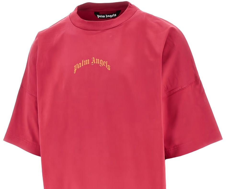 Palm Angels T-Shirts And Polos Pink Roze