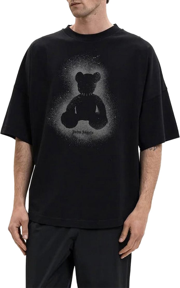 Palm Angels T-shirt Black Zwart