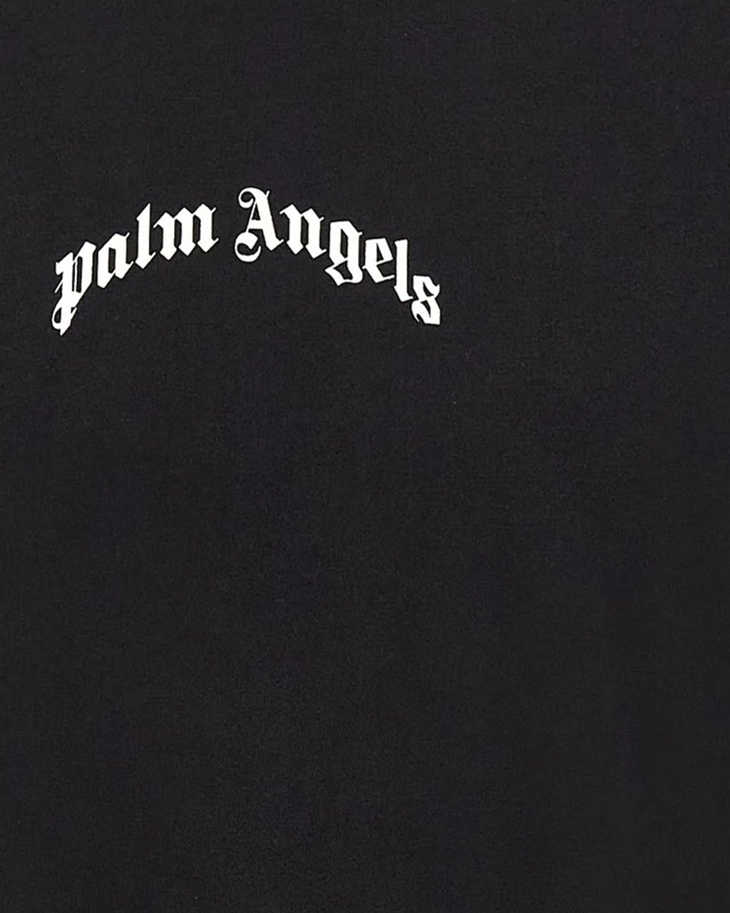 Palm Angels T-Shirts And Polos Black Off White Zwart