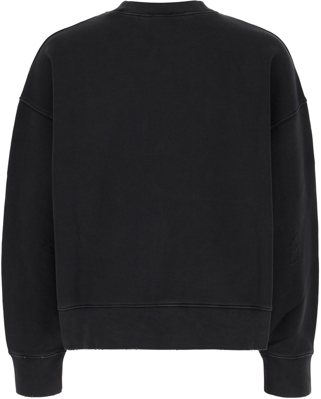 Palm Angels Palm Angels Charcoal cotton sweatshirt Zwart