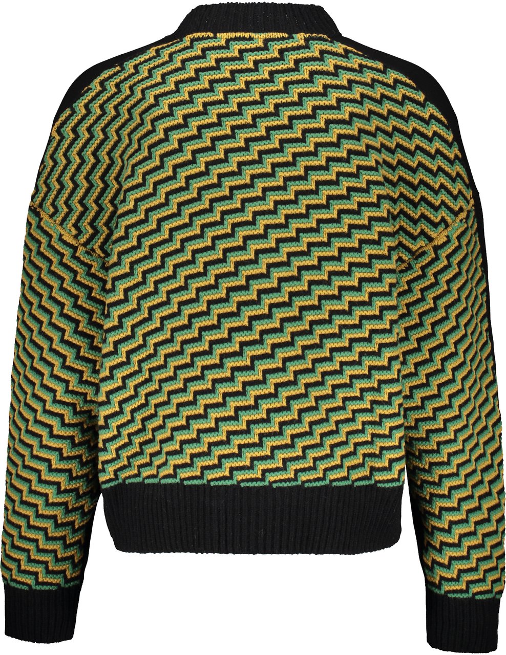 Palm Angels Palm Angels X Missoni printed cotton sweatshirt Zwart