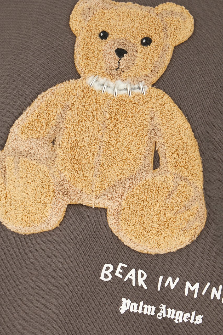 Palm Angels Palm Angels Chocolate cotton sweatshirt Bruin