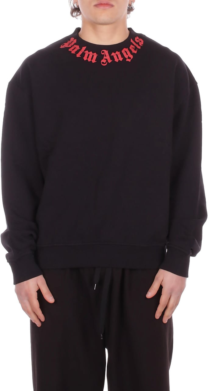 Palm Angels Sweaters Black Zwart