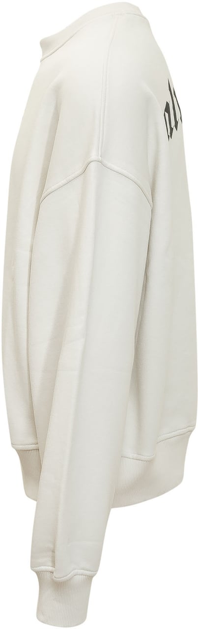 Palm Angels Felpa con Girocollo e Logo Wit