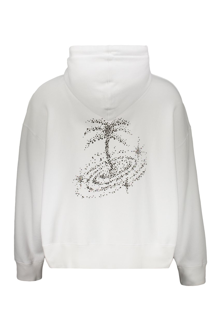 Palm Angels Hooded sweatshirt Wit