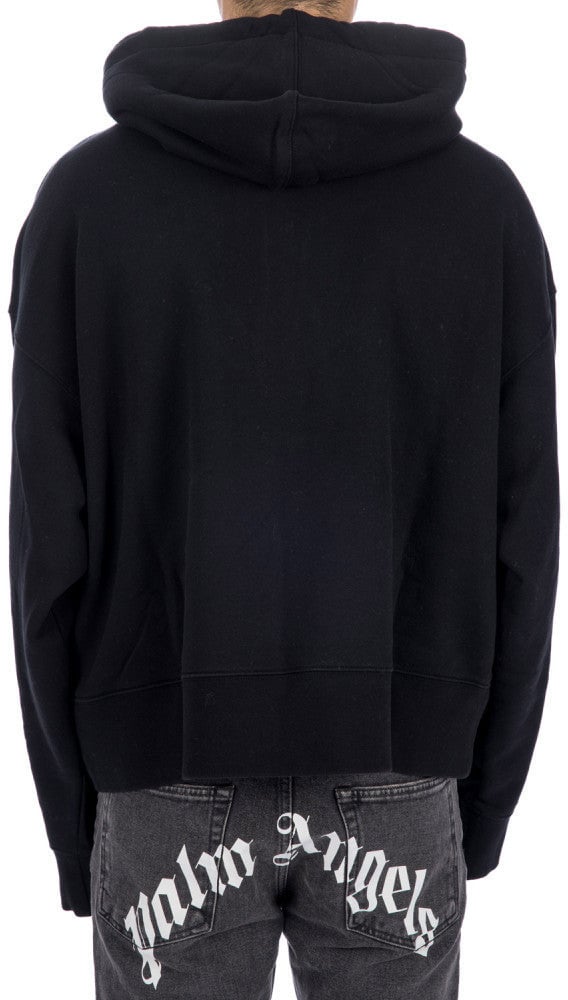 Palm Angels Palm Angels Star Sprayed Hoodie (Zwart/Groen) Zwart