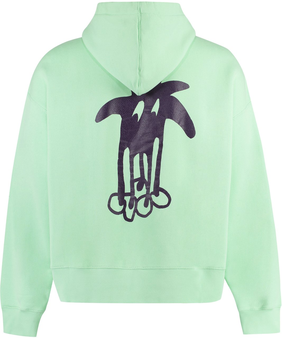 Palm Angels Cotton hoodie Groen