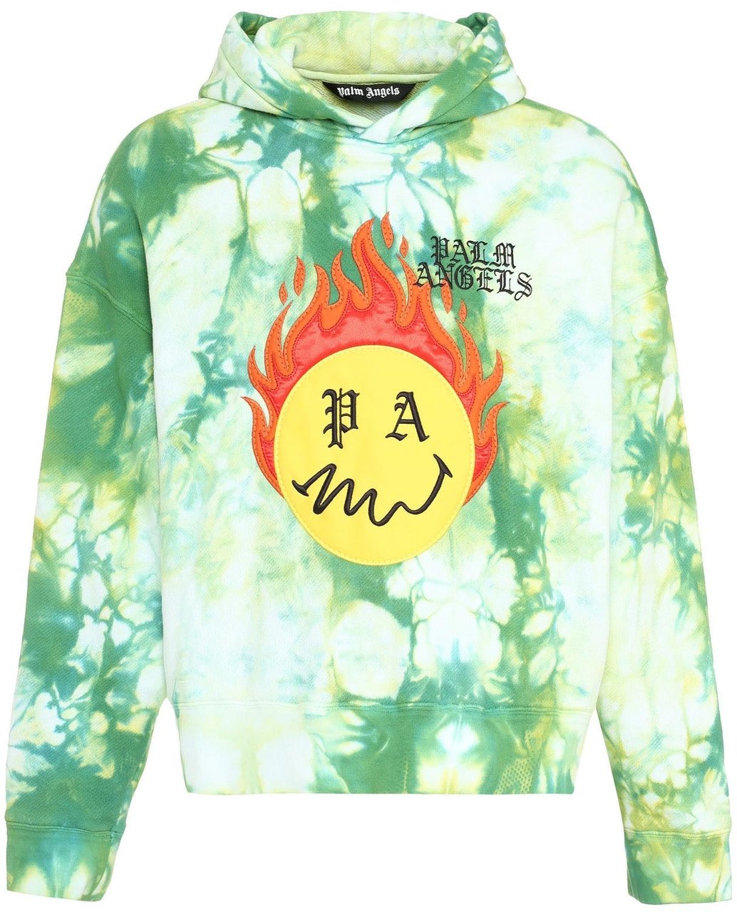Palm Angels Palm Angels Hoodie Patch Sweatshirt Groen