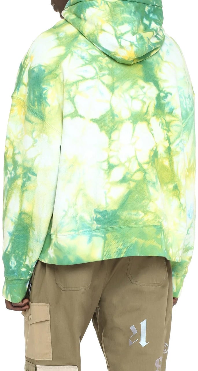 Palm Angels Palm Angels Hoodie Patch Sweatshirt Groen