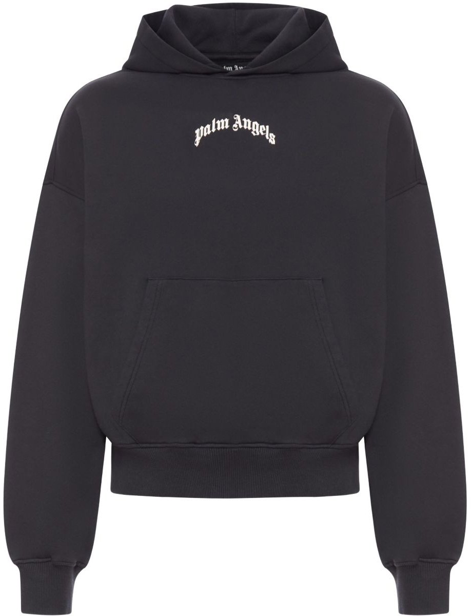 Palm Angels Palm Angels Maglie Nero E Bianco Zwart