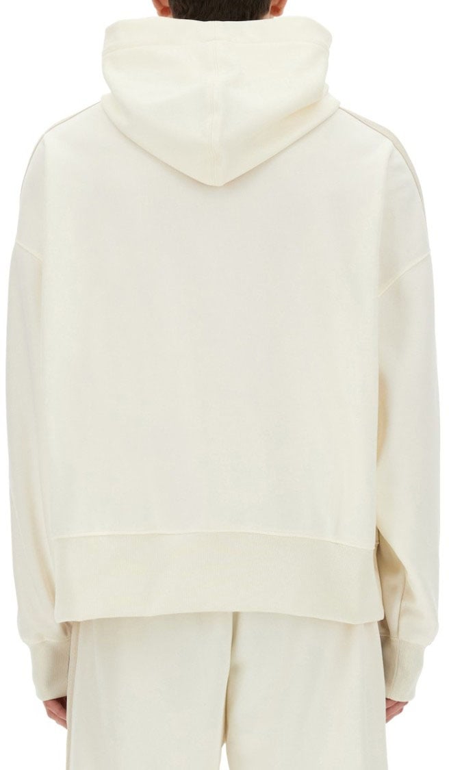 Palm Angels Monogram Sweatshirt Wit