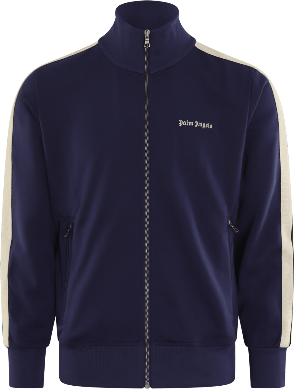 Palm Angels Heren Classic Logo Trackjacket Blauw Blauw