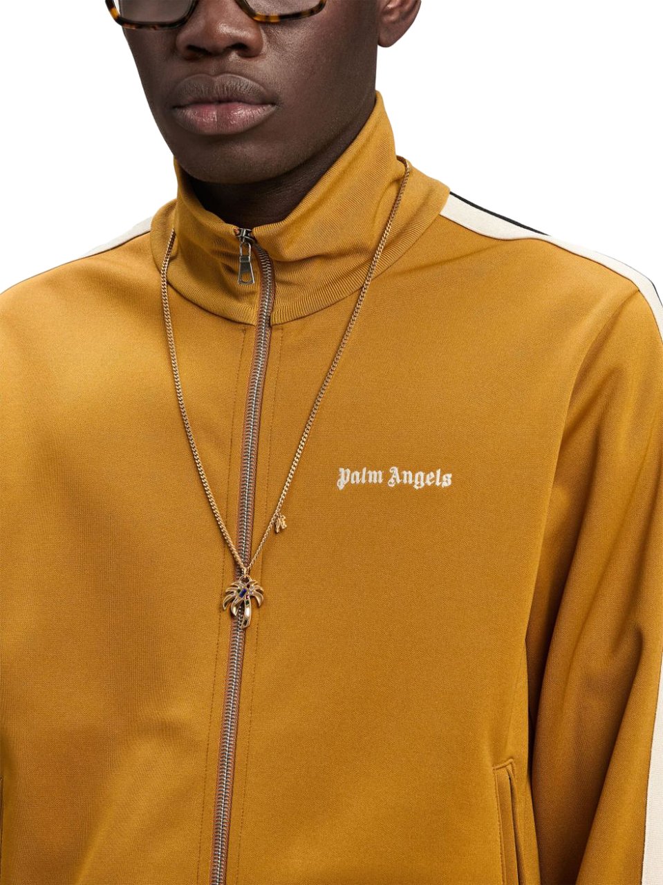 Palm Angels Sweaters Yellow Geel