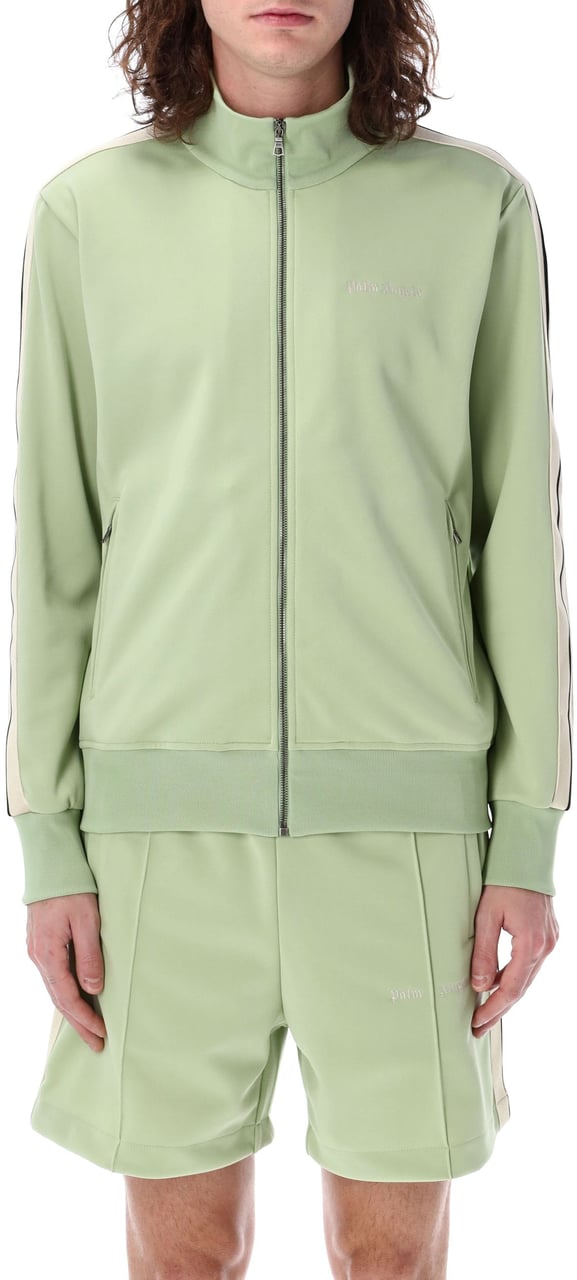 Palm Angels Classic Logo Track Jacket Sage Groen