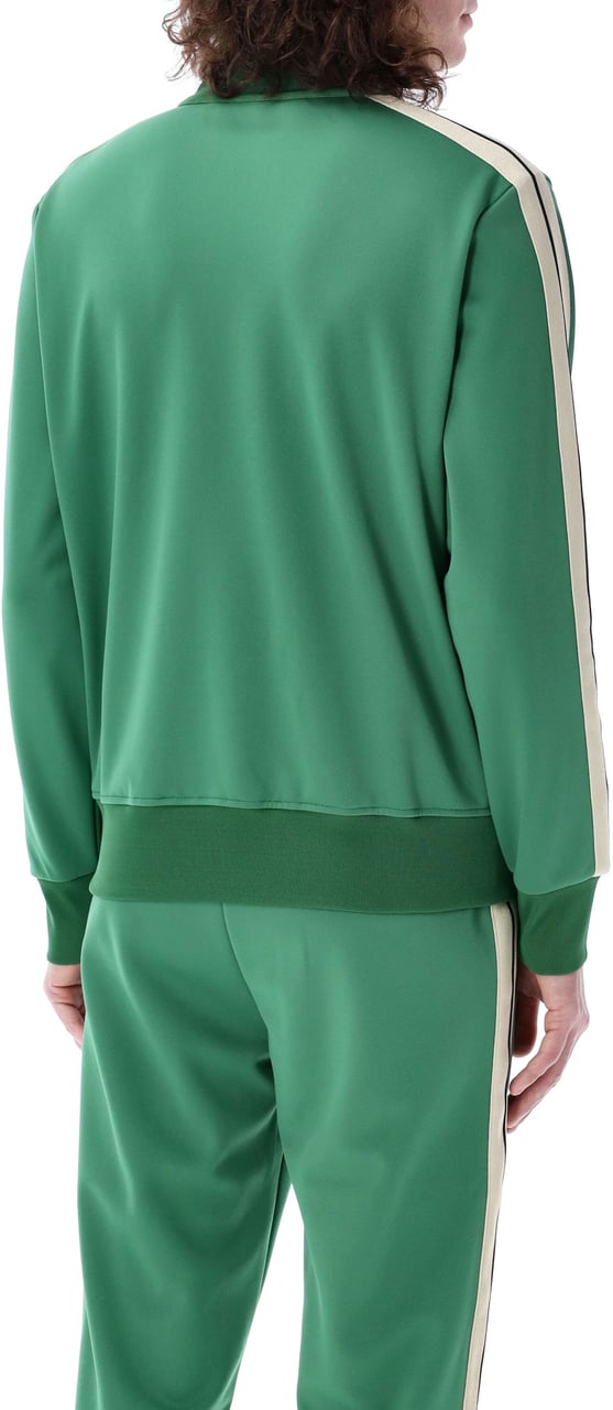 Palm Angels Classic Logo Track Jacket Forest Green Groen