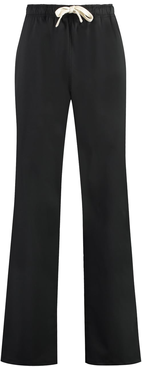 Palm Angels Wool blend trousers Zwart