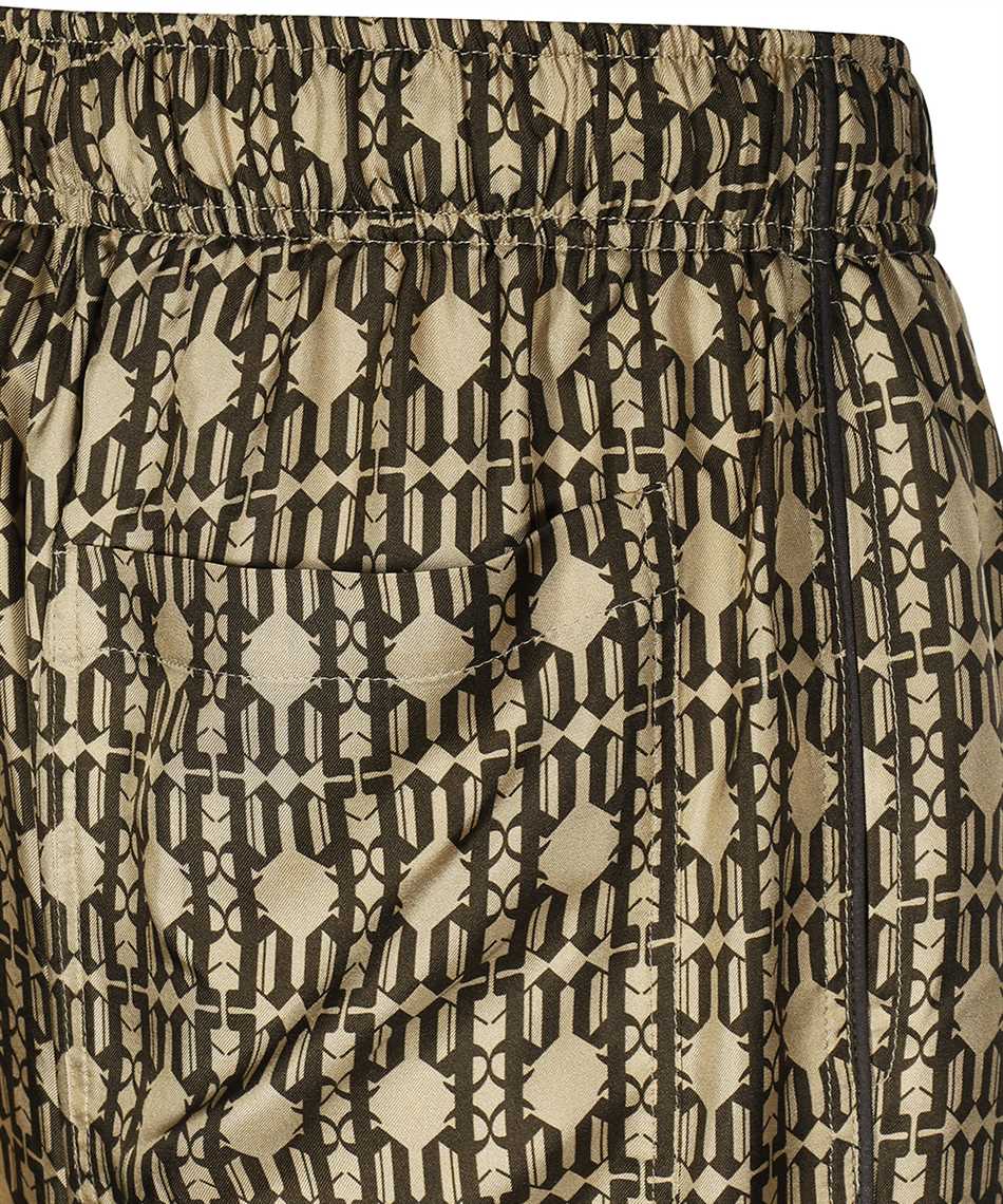 Palm Angels Silk pajama pants Beige