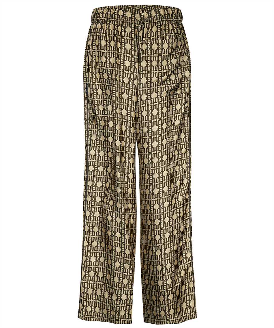 Palm Angels Silk pajama pants Beige