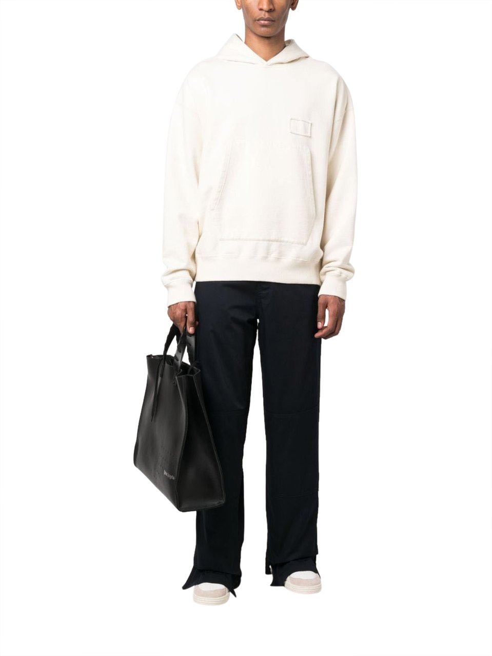 Palm Angels Trousers Blue Blauw