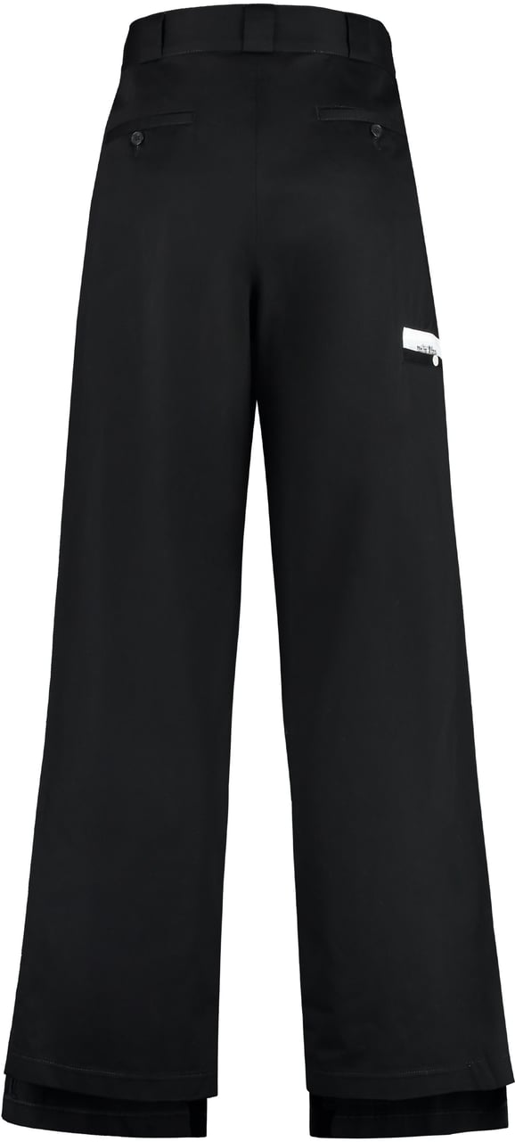 Palm Angels Cotton cargo-trousers Zwart