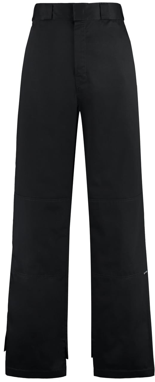 Palm Angels Cotton cargo-trousers Zwart