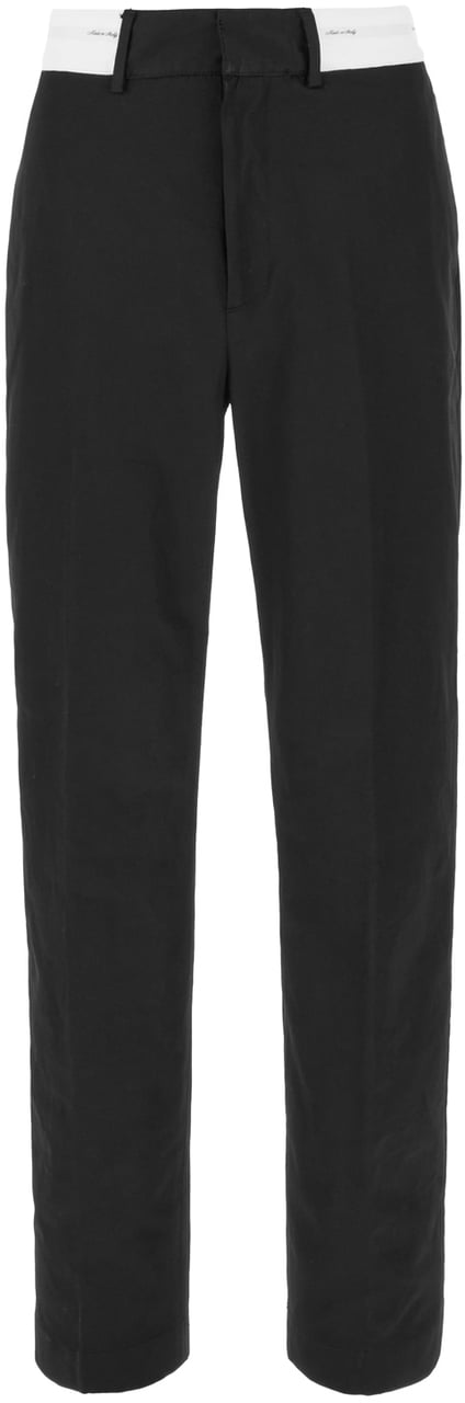 Palm Angels Palm Angels Black cotton pants Zwart